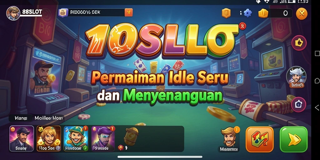 Gameplay 180SLOT yang santai dan mengasyikkan.