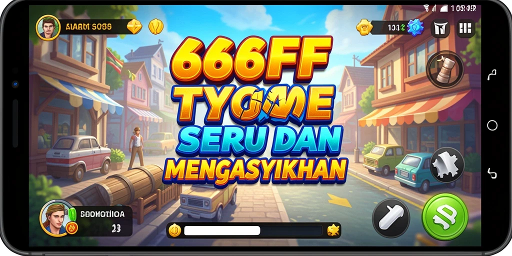 Tampilan gameplay seru dari 666FF yang menantang strategi pemain Tycoon.