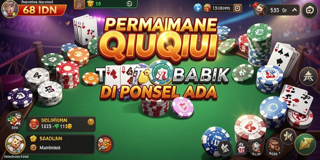 Tampilan gameplay QiuQiu yang menarik dan mengasyikkan.