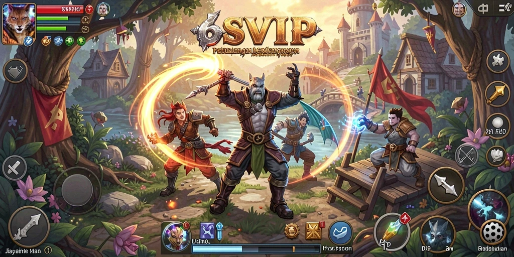 Gameplay menarik dalam dunia petualangan yang menantang.