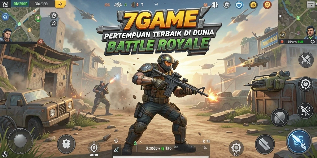 Tampilan gameplay seru dari 7GAME yang menegangkan dan mendebarkan.