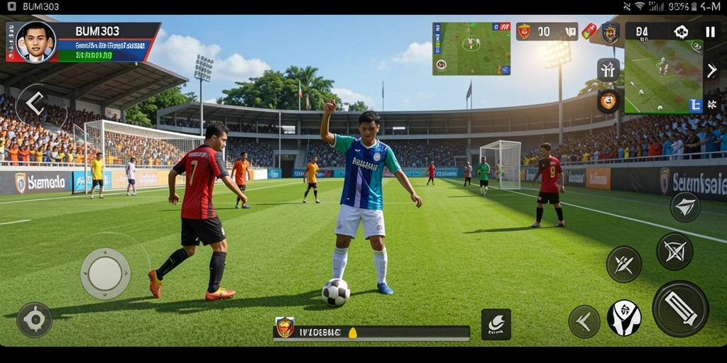 Tampilan gameplay BUMI303 yang mendebarkan dan penuh aksi.