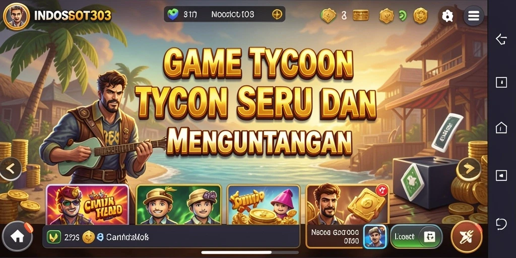 Tampilan utama gameplay <strong>INDOSLOT303</strong> dengan mesin slot yang menarik.