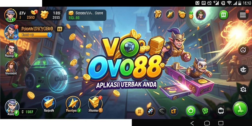 Tampilan screenshot OVO88 menunjukkan fitur utility yang memudahkan pengguna.