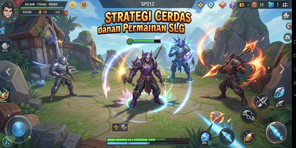 Tampilan gameplay SP212 yang menakjubkan dan penuh strategi.