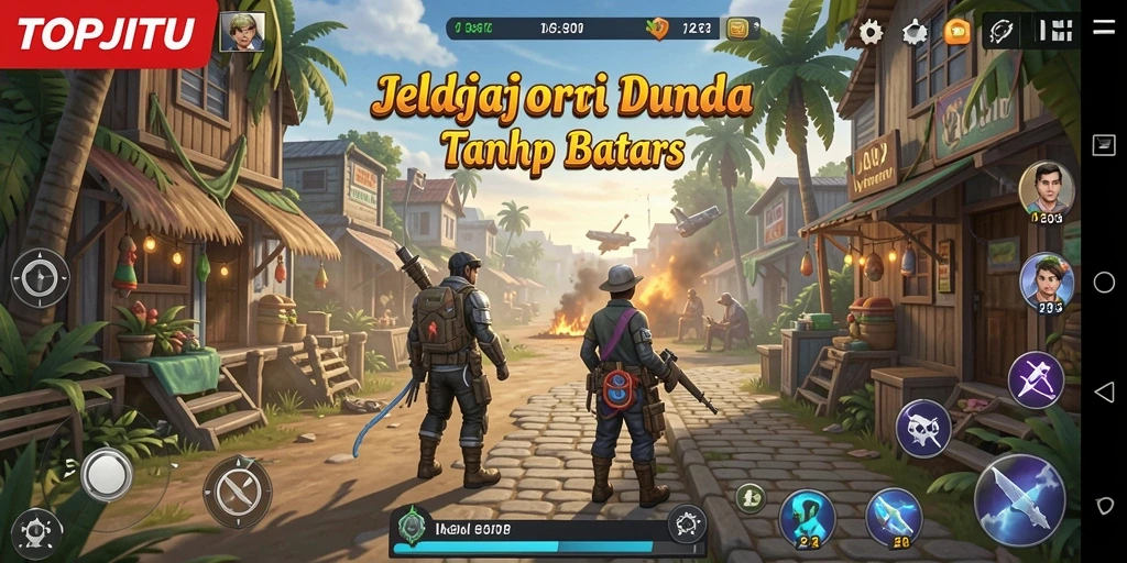Menggambarkan pengalaman mendalam di dunia Open World TOPJITU.
