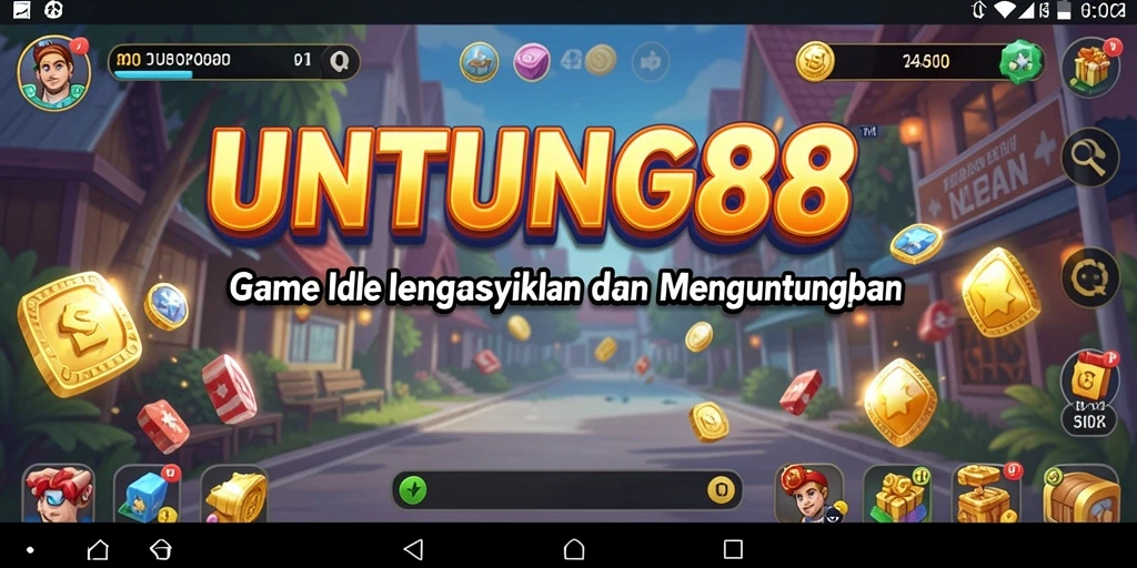 Tampilan utama gameplay UNTUNG88 yang mengasyikkan dan interaktif.