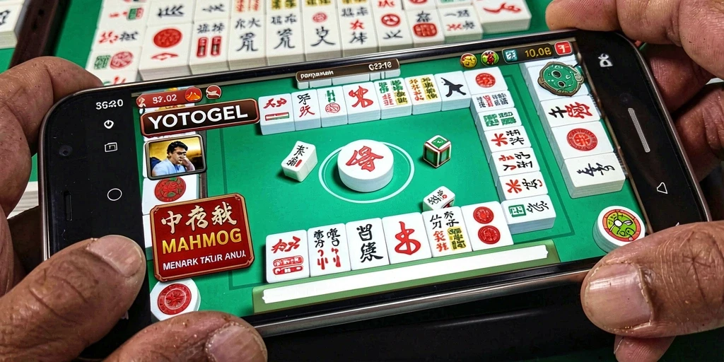 Tampilan gameplay YOTOGEL yang seru dan menantang Mahjong.